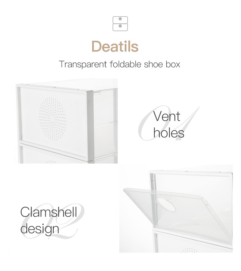 Transparent Shoes Storage Box-8